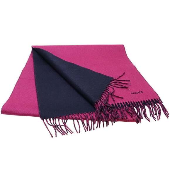 HERMES Pink Scarf - Picture 2 of 9